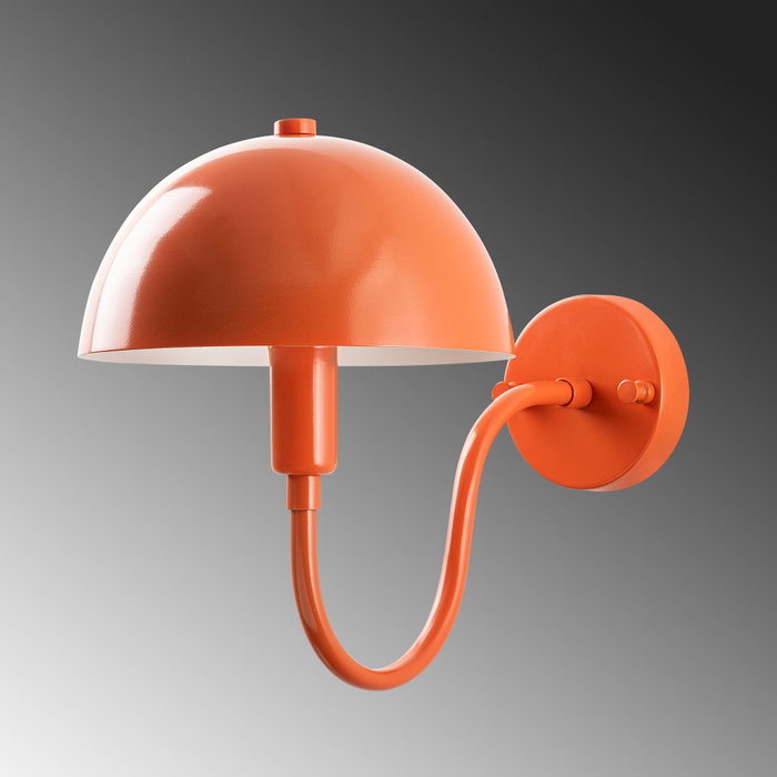 Opviq Lámpara de Pared de Metal Naranja Opviq Lámpara de Pared de Metal Naranja